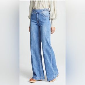 PAIGE Sutton Wide Leg Jeans
